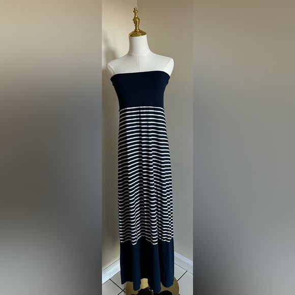 Max Studio Dresses & Skirts - Max Studio Strapless Blue Dress - X-Small